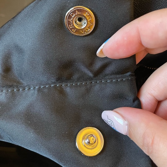 Black Prada Tessuto Nappa Bow Tote - Picture 5 of 10